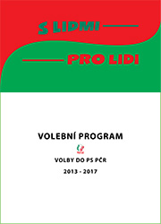 Volební program do PS PČR (2013 - 2017)